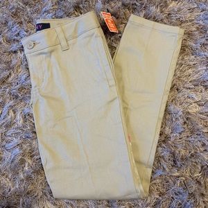 Girls Skinny Khaki Pants